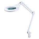 WRKPRO Magnifying Lamp with Ø13 cm lens and 3D+5D Diopter (1,75X+2,25X) and 12W LED light source